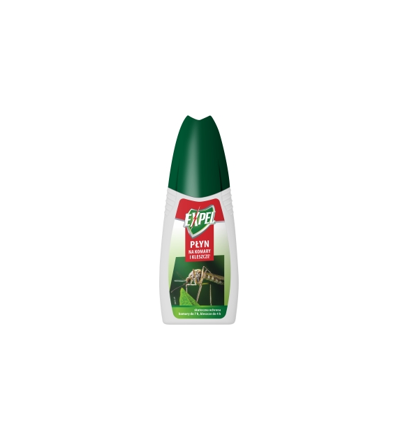 EXPEL PŁYN NA KOMARY I KLESZCZE 110ML 7H KOMARY/ 4H KLESZCZE
