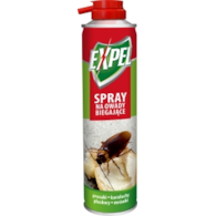 EXPEL SPRAY NA OWADY BIEGAJĄCE 400ML PRUSAKI,KARALUCHY,PLUSKWY,MRÓWKI