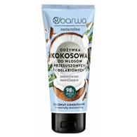 BARWA Naturalna Odżywka intensywnie nawilżająca do włosów Kokosowa 200 ml