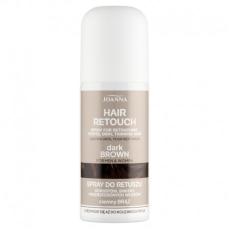 Hair Retouch Spray do retuszu odrostów dark brown 75 ml
