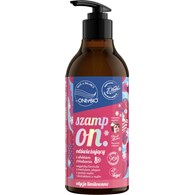 ONLYBIO i WEDEL - Szampon odświeżający inspirowany zapachem Ptasie Mleczko Mascarpone z Malinami 400 ml