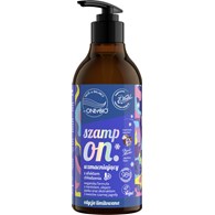 ONLYBIO i WEDEL - Szampon wzmacniający inspirowany zapachem Ptasie Mleczko Jagodowy Shake 400 ml