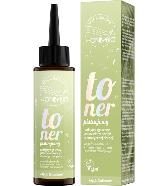 OnlyBio Hair in balance by OnlyBio Toner Pistacjowy 100 ml   -  SUPER CENA - KOŃCÓWKA SERII U PRODUCENTA
