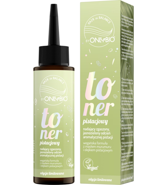 OnlyBio Hair in balance by OnlyBio Toner Pistacjowy 100 ml   -  SUPER CENA - KOŃCÓWKA SERII U PRODUCENTA
