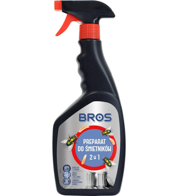 BROS Preparat do śmietników 2w1 500 ml