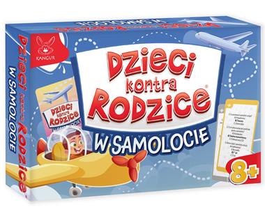 GRA  DZIECI KONTRA RODZICE W SAMOLOCIE