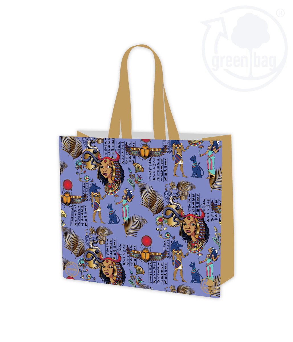GAM Torba ekologiczna EGIPSKIE MOTYWY rozmiar 40x35x15 /po 25 sztuk/