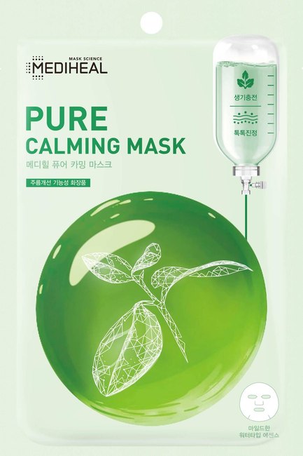 MEDIHEAL - Pure Calming Mask, Kojąca Maska W Płachcie, 20ml
