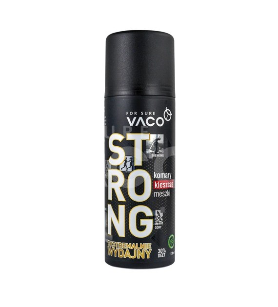 VACO STRONG 30 Spray na kleszcze, komary i meszki DEET 30% + Citrodiol - 170 ml