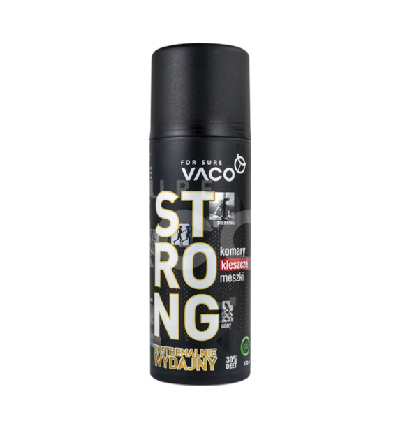 VACO STRONG 30 Spray na kleszcze, komary i meszki DEET 30% + Citrodiol - 170 ml