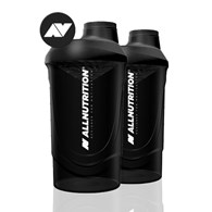 ALLNUTRITION SHAKER 600ML 1 szt  BLACK 2LOGO