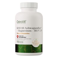 OstroVit KSM-66 Ashwagandha® + Magnez + B6 P-5-P VEGE 90 kapsułek