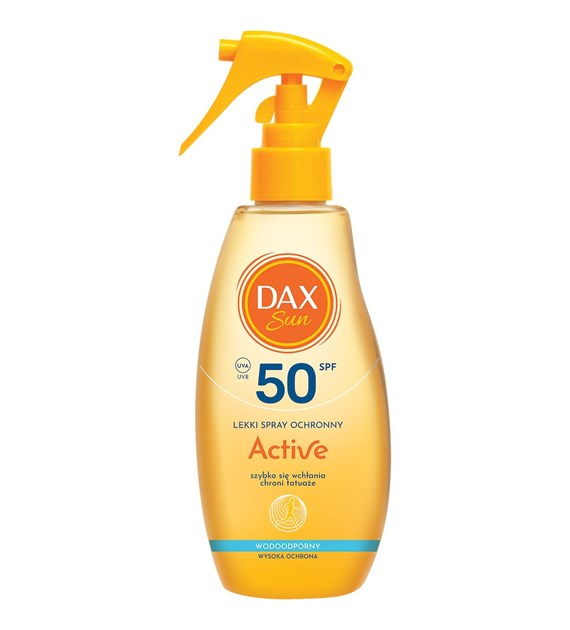 Dax Sun Lekki spray ochronny ACTIVE SPF 50