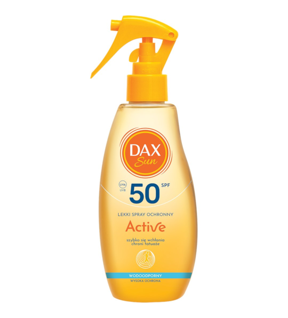 Dax Sun Lekki spray ochronny ACTIVE SPF 50