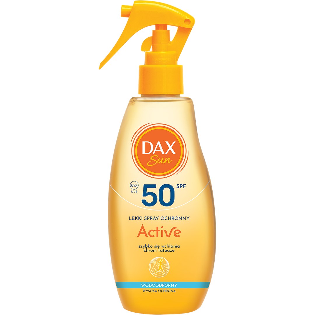 Dax Sun Lekki spray ochronny ACTIVE SPF 50