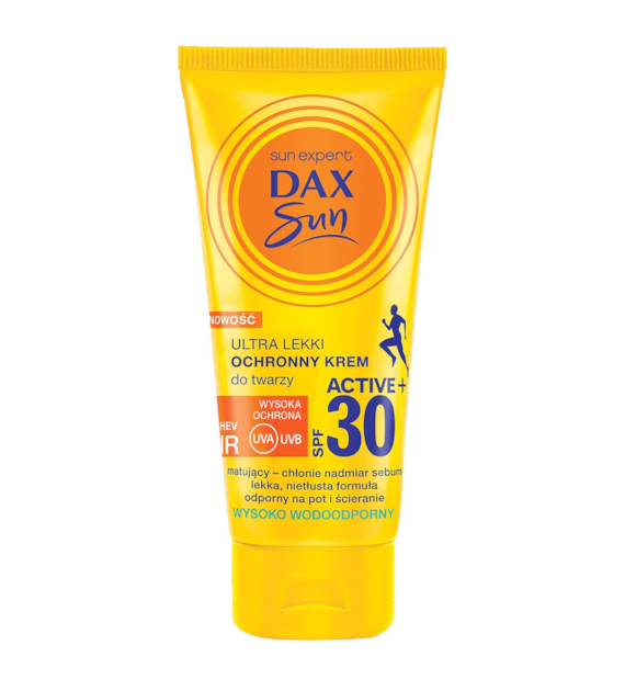Dax Sun ultralekki ochronny krem do twarzy SPF 30 ACTIVE+