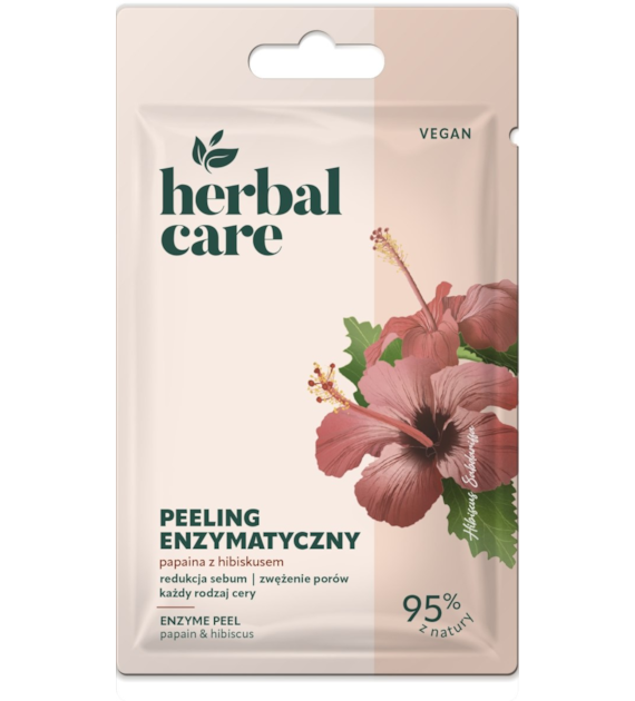 Herbal Care Enzymatyczny peeling PAPAINA z hibiskusem, 7 g