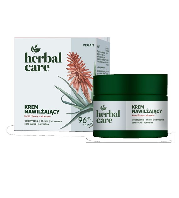 Herbal Care Nawilżający krem KWAS FITOWY z aloesem, 50 ml
