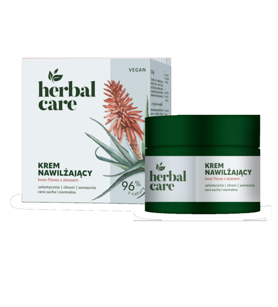 Herbal Care Nawilżający krem KWAS FITOWY z aloesem, 50 ml