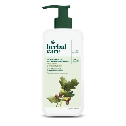 Herbal Care Ochronny żel do higieny intymnej Kora dębu i prebiotyk 330 ml