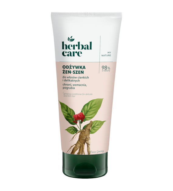 Herbal Care Odżywka do włosów cienkich i delikatnych Żeń-Szeń, 200 ml