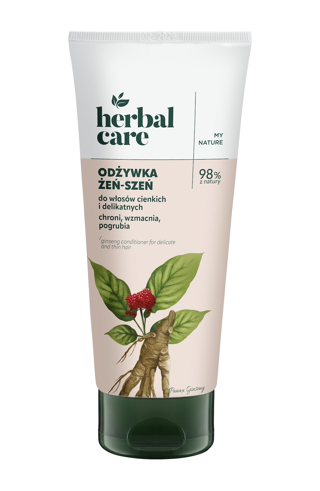 Herbal Care Odżywka do włosów cienkich i delikatnych Żeń-Szeń 200 ml