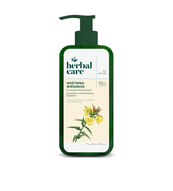 Herbal Care Odżywka do włosów farbowanych Wiesiołek, 200 ml