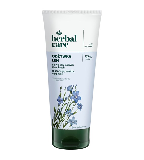 Herbal Care Odżywka do włosów suchych i łamliwych Len, 200 ml
