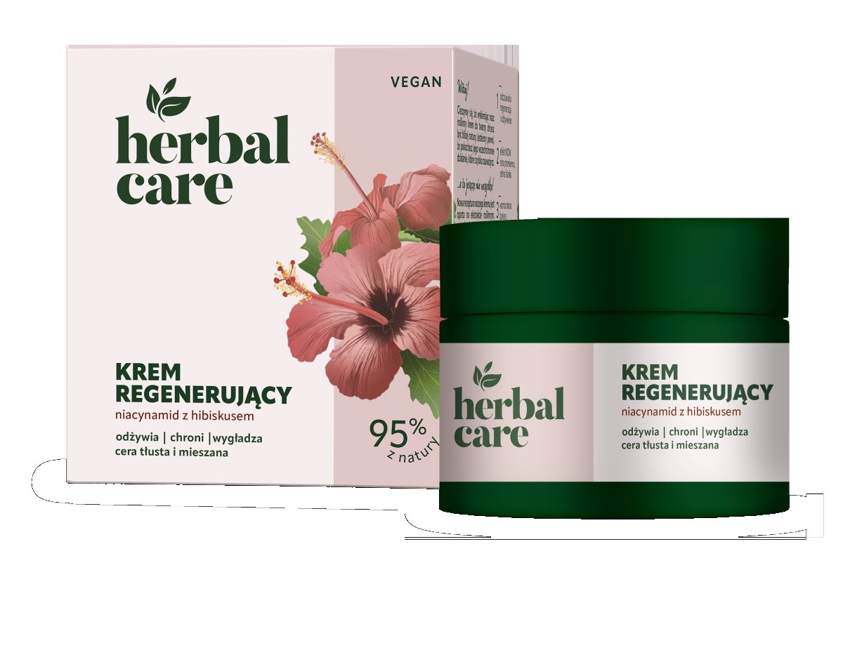 Herbal Care Regenerujący krem NIACYNAMID z hibiskusem, 50 ml