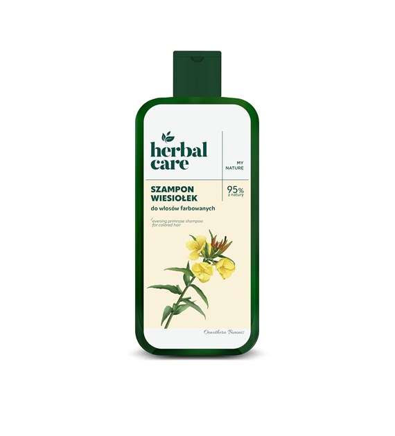 Herbal Care Szampon do włosów farbowanych Wiesiołek, 330 ml