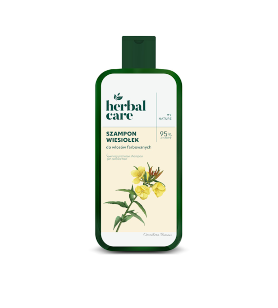 Herbal Care Szampon do włosów farbowanych Wiesiołek, 330 ml