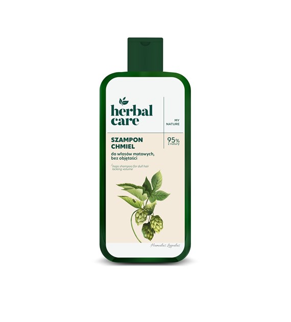 Herbal Care Szampon do włosów matowych Chmiel, 330 ml