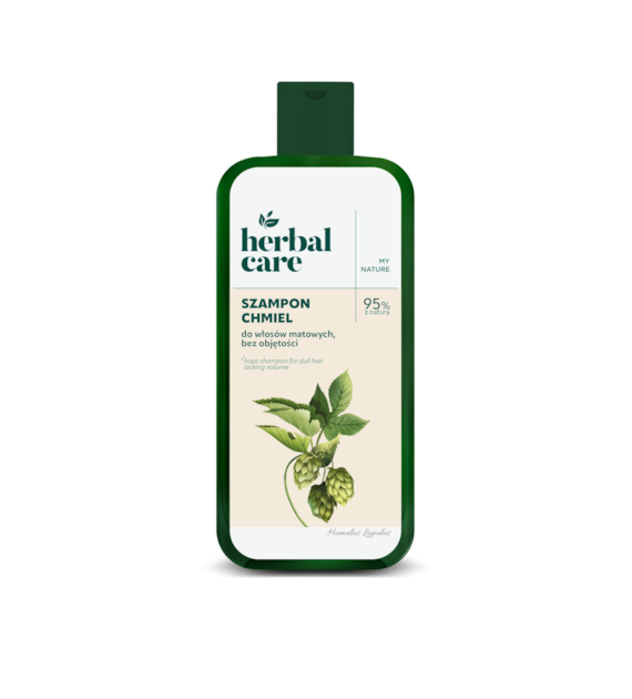 Herbal Care Szampon do włosów matowych Chmiel, 330 ml