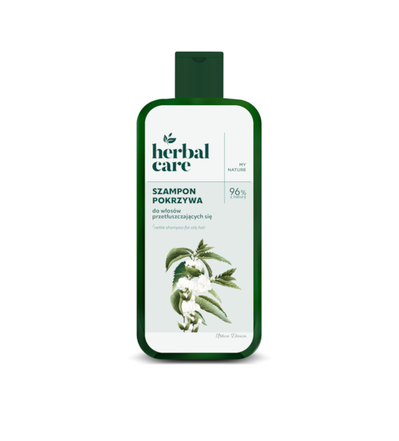Herbal Care Szampon do włosów przetłuszczających się Pokrzywa, 330 ml