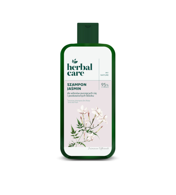 Herbal Care Szampon do włosów puszących się, pozbawionych blasku Jaśmin, 330 ml