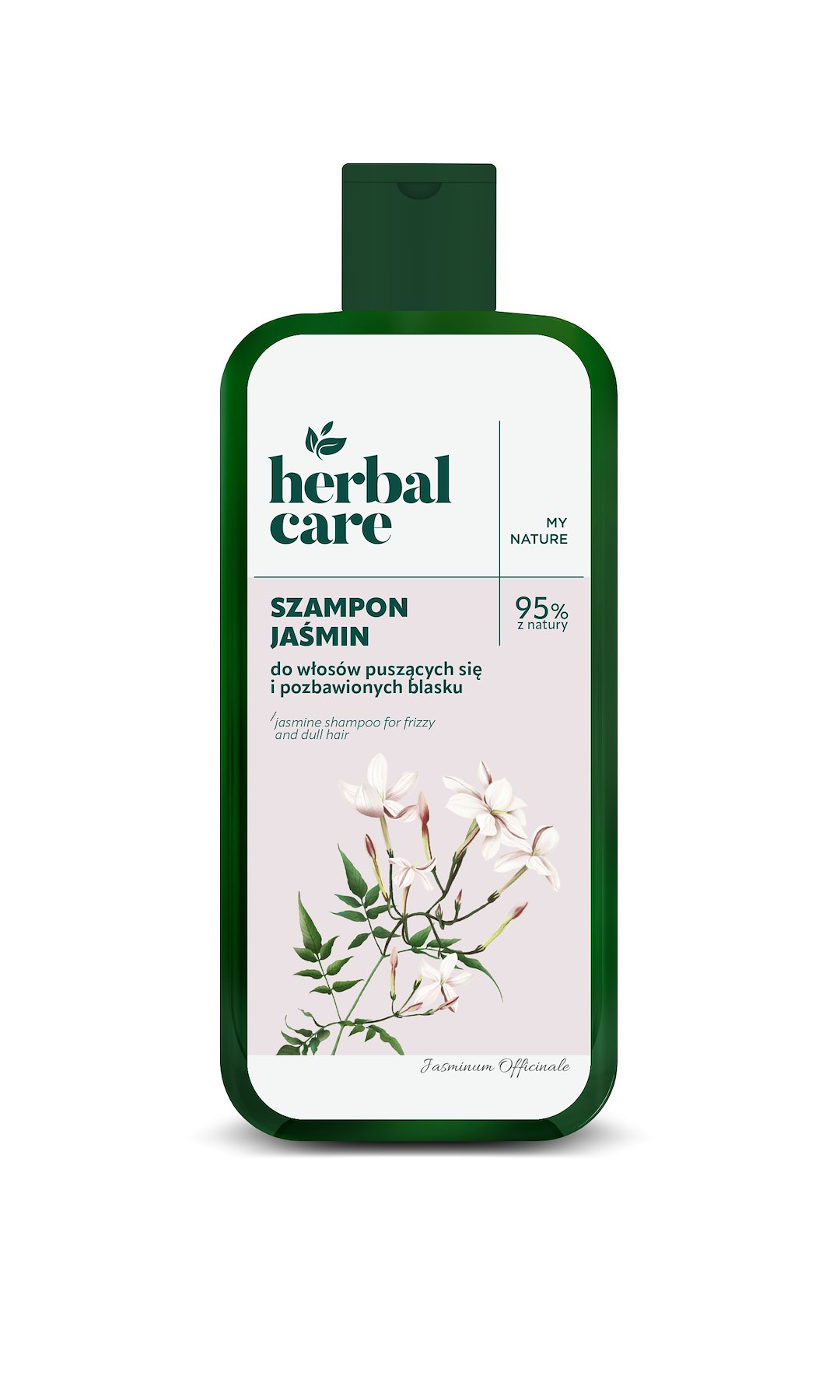 Herbal Care Szampon do włosów puszących się, pozbawionych blasku Jaśmin, 330 ml