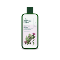 Herbal Care Szampon do włosów tlustych u nasady i suchych na końcach Łopian, 330 ml