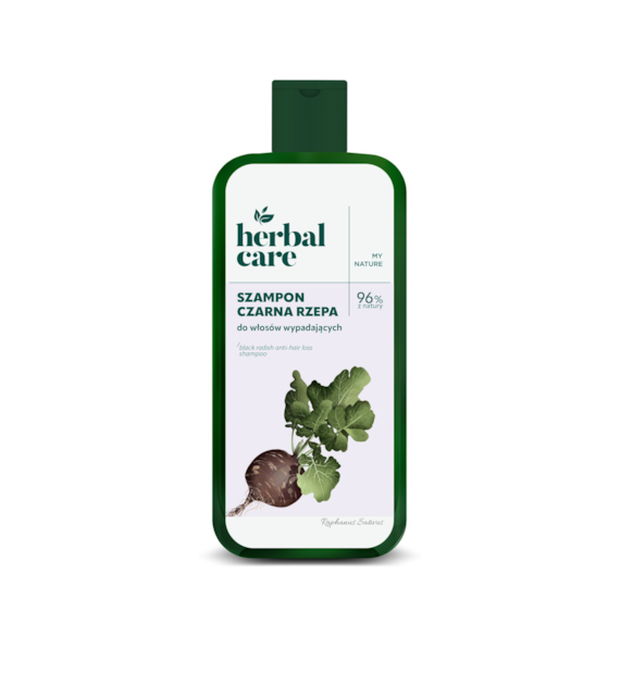Herbal Care Szampon do włosów wypadających Czarna rzepa, 330 ml