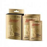 Jantar Kuracja na gorąco z esencją bursztynową do włosów suchych i łamliwych, 20 ml + 20 ml + 10 ml