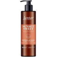 Jantar SUNSET SWEET | Rozpieszczający olejek pod prysznic i do kąpieli z esencją bursztynową i ceramidami, 400 ml