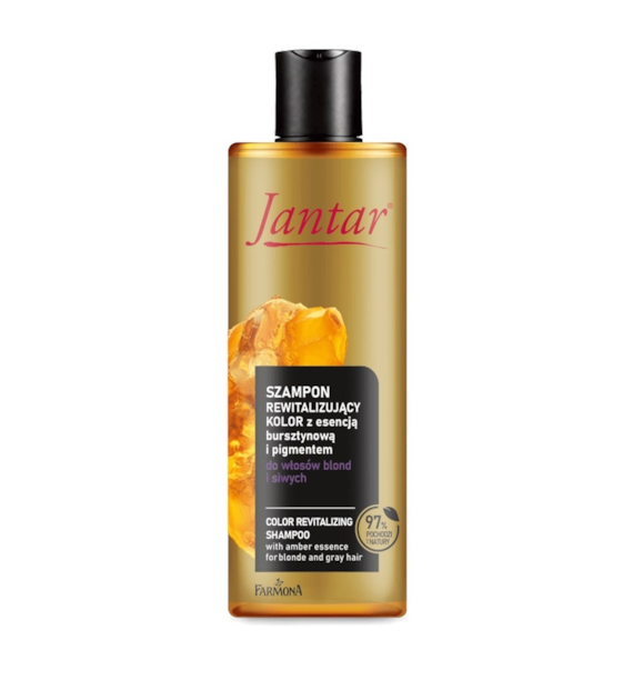 Jantar Szampon rewitalizujący kolor BLOND I SIWE, 300 ml