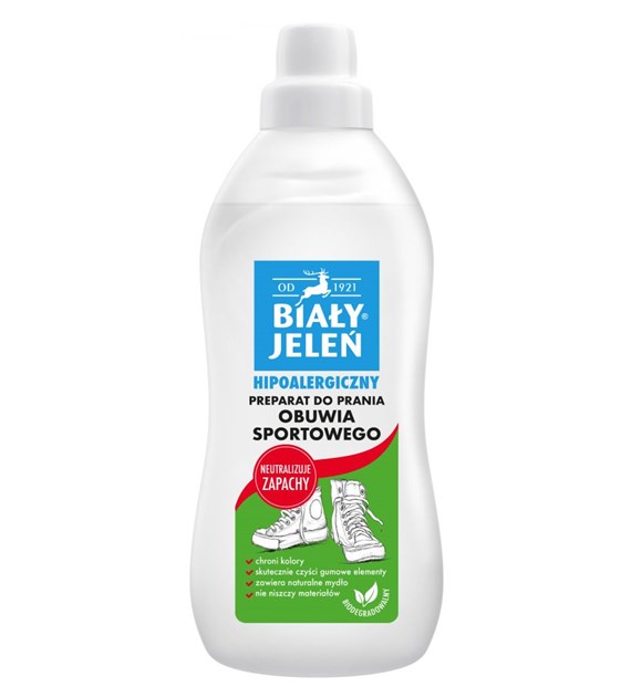 Preparat do prania obuwia sportowego BIAŁY JELEŃ 1 l