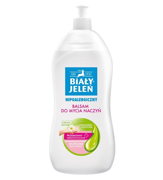 Balsam do naczyń z rumiankiem i alantoiną Hipoalergiczny BIAŁY JELEŃ 1 l