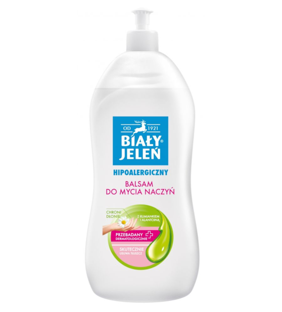 Balsam do naczyń z rumiankiem i alantoiną Hipoalergiczny BIAŁY JELEŃ 1 l