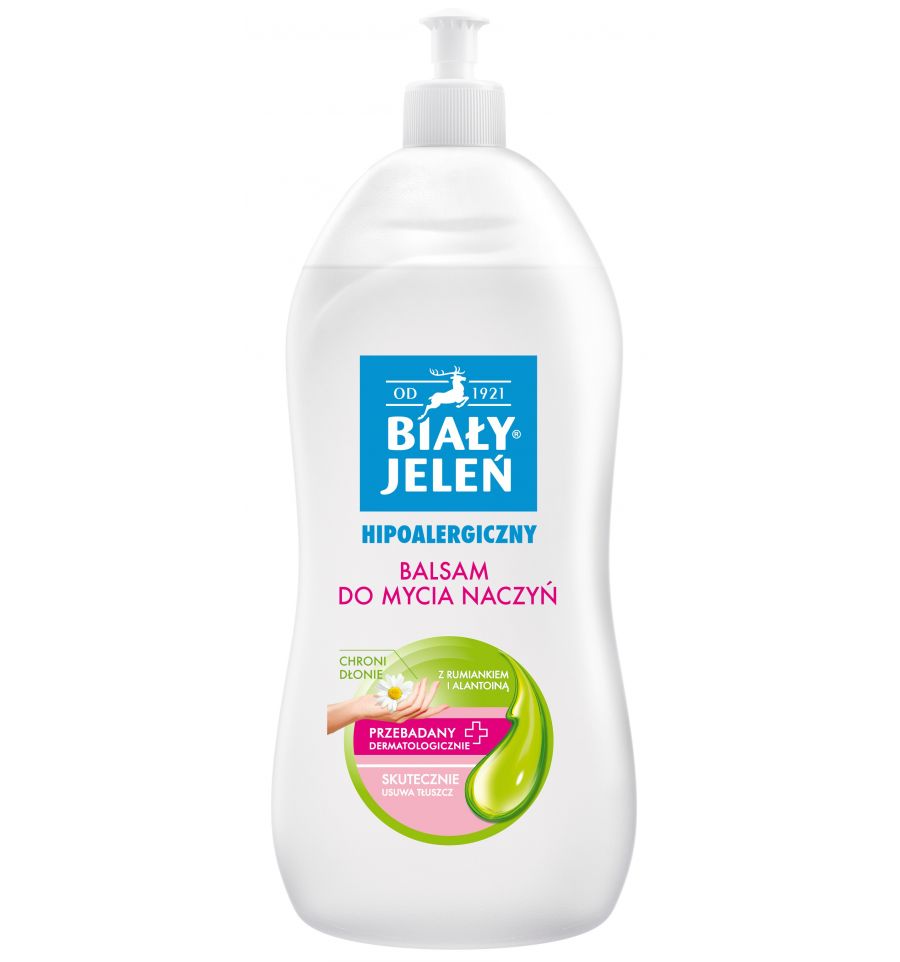 Balsam do naczyń z rumiankiem i alantoiną Hipoalergiczny BIAŁY JELEŃ 1 l