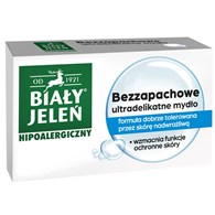 Mydło glicerynowe bezzapachowe hipoalergiczny BIAŁY JELEŃ  100 g