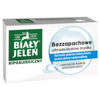 Mydło glicerynowe bezzapachowe hipoalergiczny BIAŁY JELEŃ  100 g