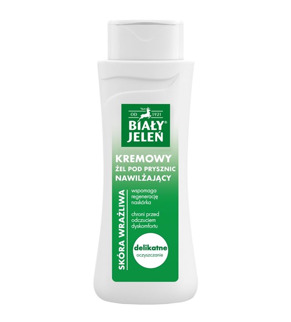 Kremowy żel pod prysznic nawilżający BIAŁY JELEŃ  300 ml