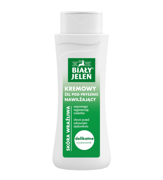 Kremowy żel pod prysznic nawilżający BIAŁY JELEŃ  300 ml
