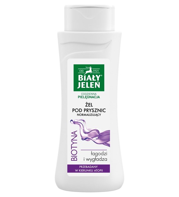 Żel pod prysznic biotyna BIAŁY JELEŃ 300 ml